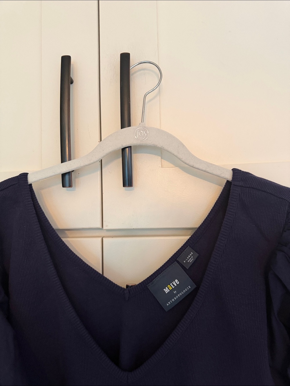 Anthropologie/Maeve Puff Sleeve Top with Adjustable Tie Cuffs - Picture 8 of 12